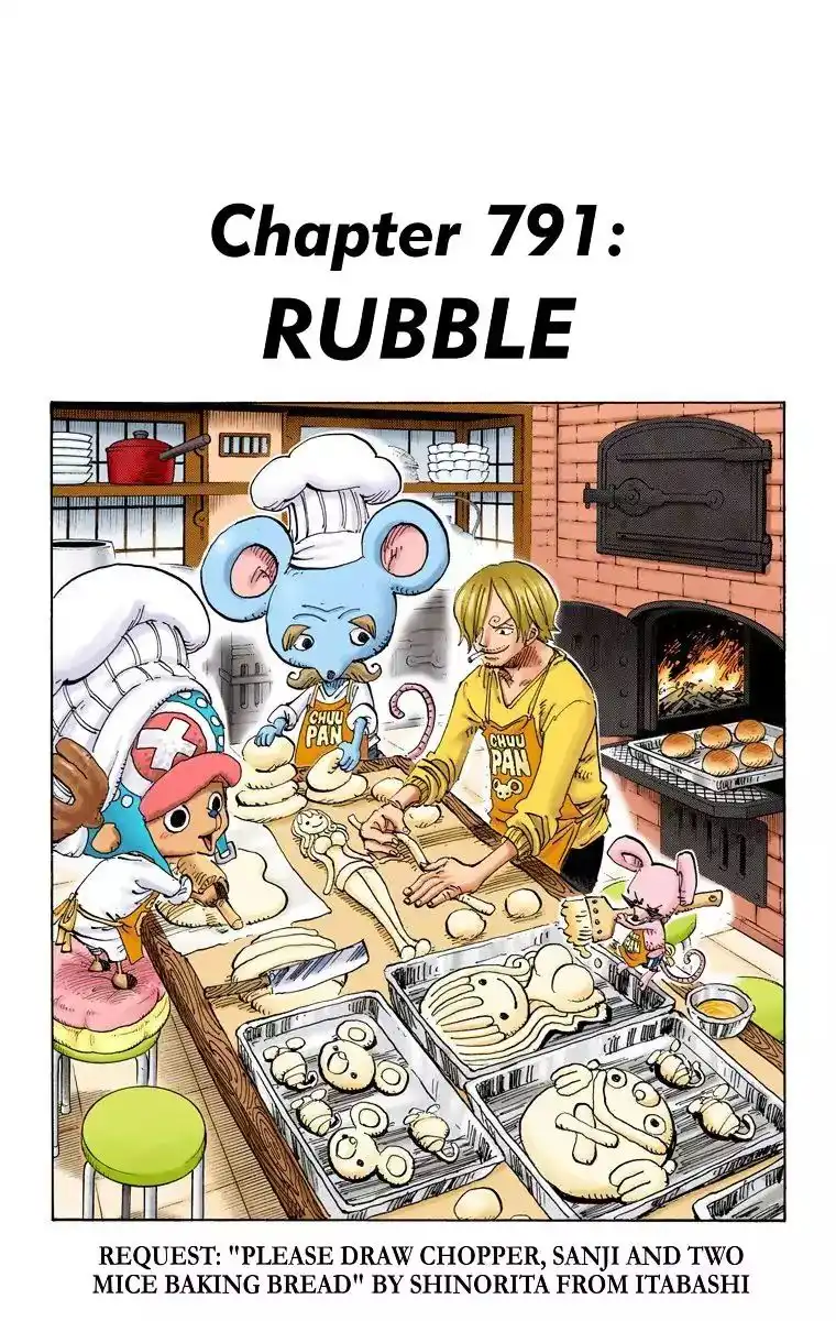 One Piece - Digital Colored Comics Chapter 791 1